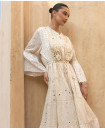 cotton embroidery kaftan